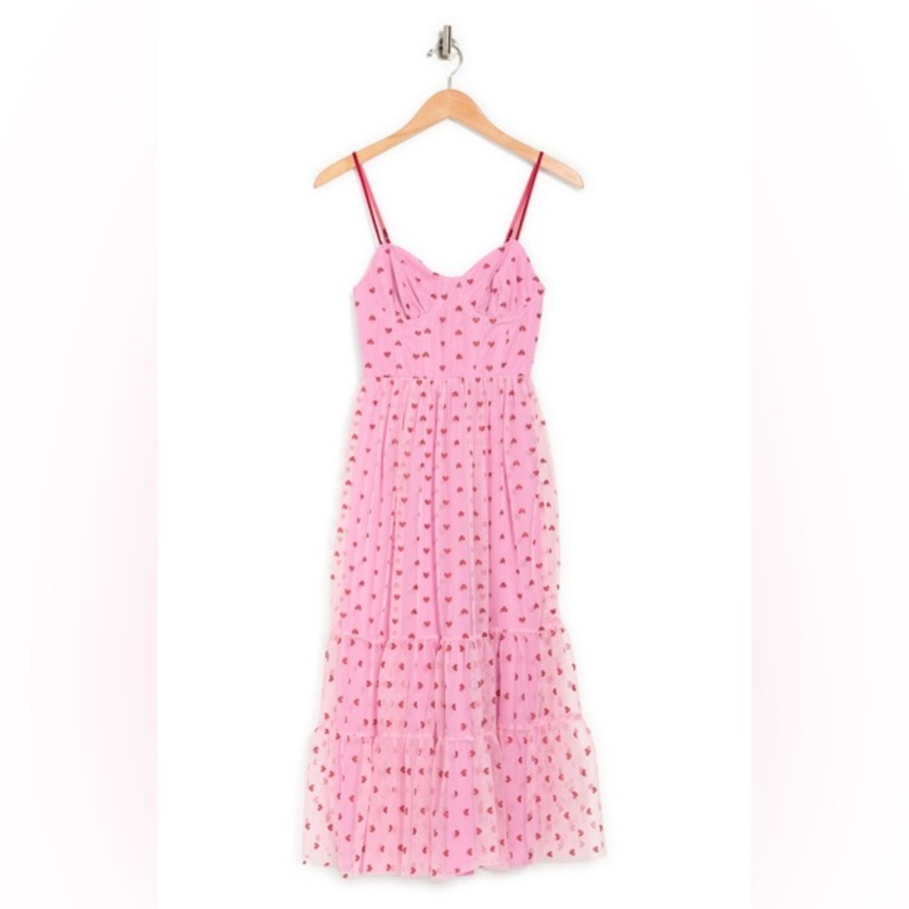 Betsey Johnson Viral Heart Dress Size 8